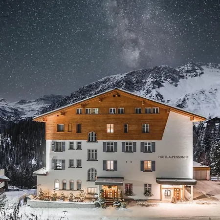 فندق Alpensonne - Panoramazimmer & Restaurant أروسا
