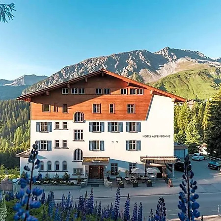 Alpensonne - Panoramazimmer & Restaurant Готель Ароза