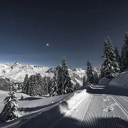 فندق Alpensonne - Panoramazimmer & Restaurant أروسا