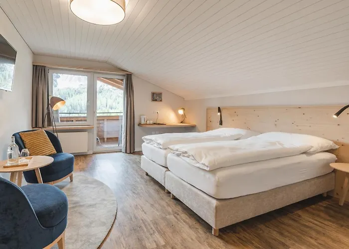 Alpensonne - Panoramazimmer & Restaurant Szálloda Arosa